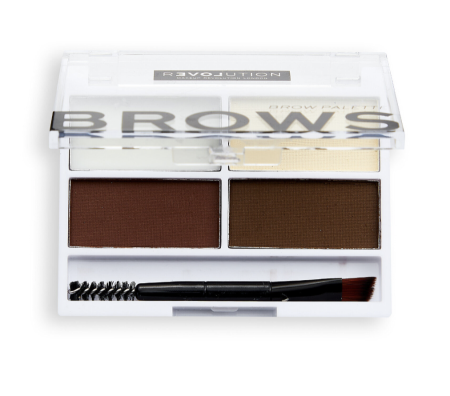 Relove by Revolution Colour Cult Brow Palette Dark